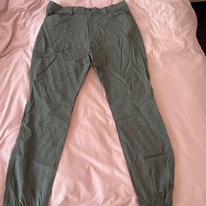 Bearbottom Jogger Pants Men XL Nylon and Spandex Green